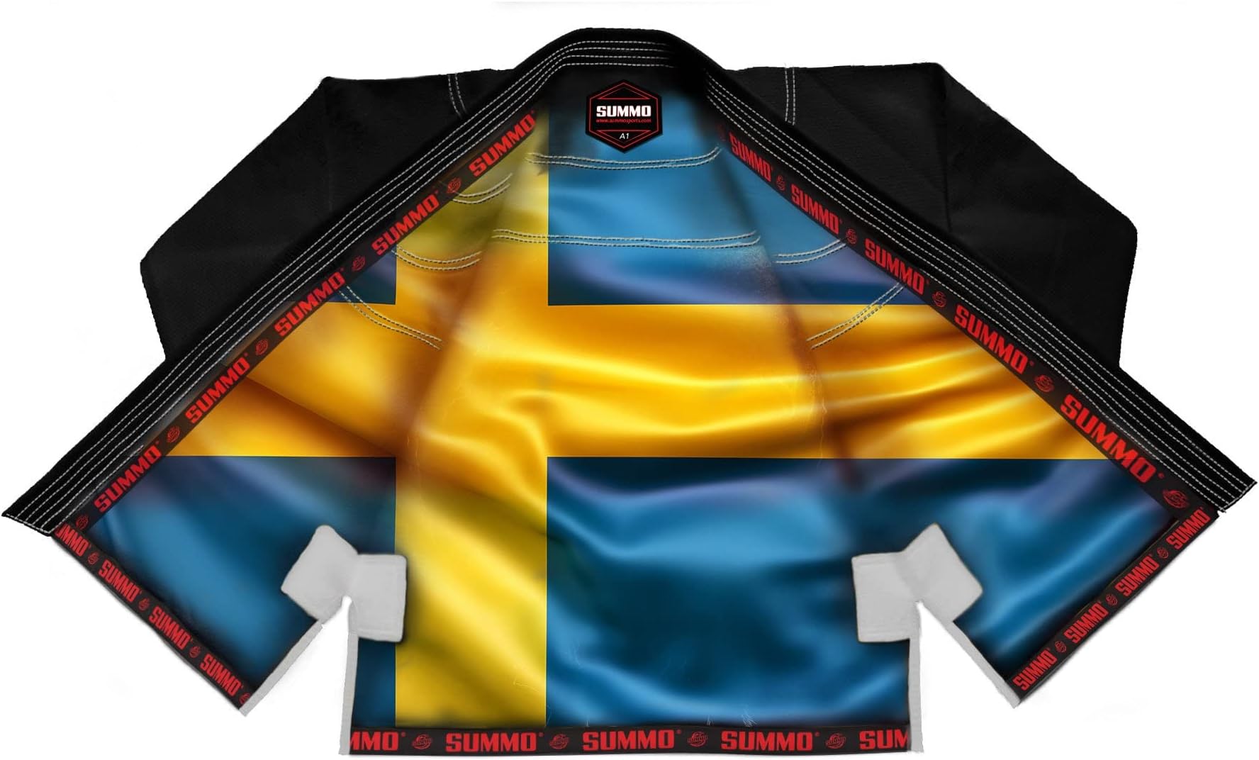 GenericSummo Swedish Black Sublimation Bjj Gi