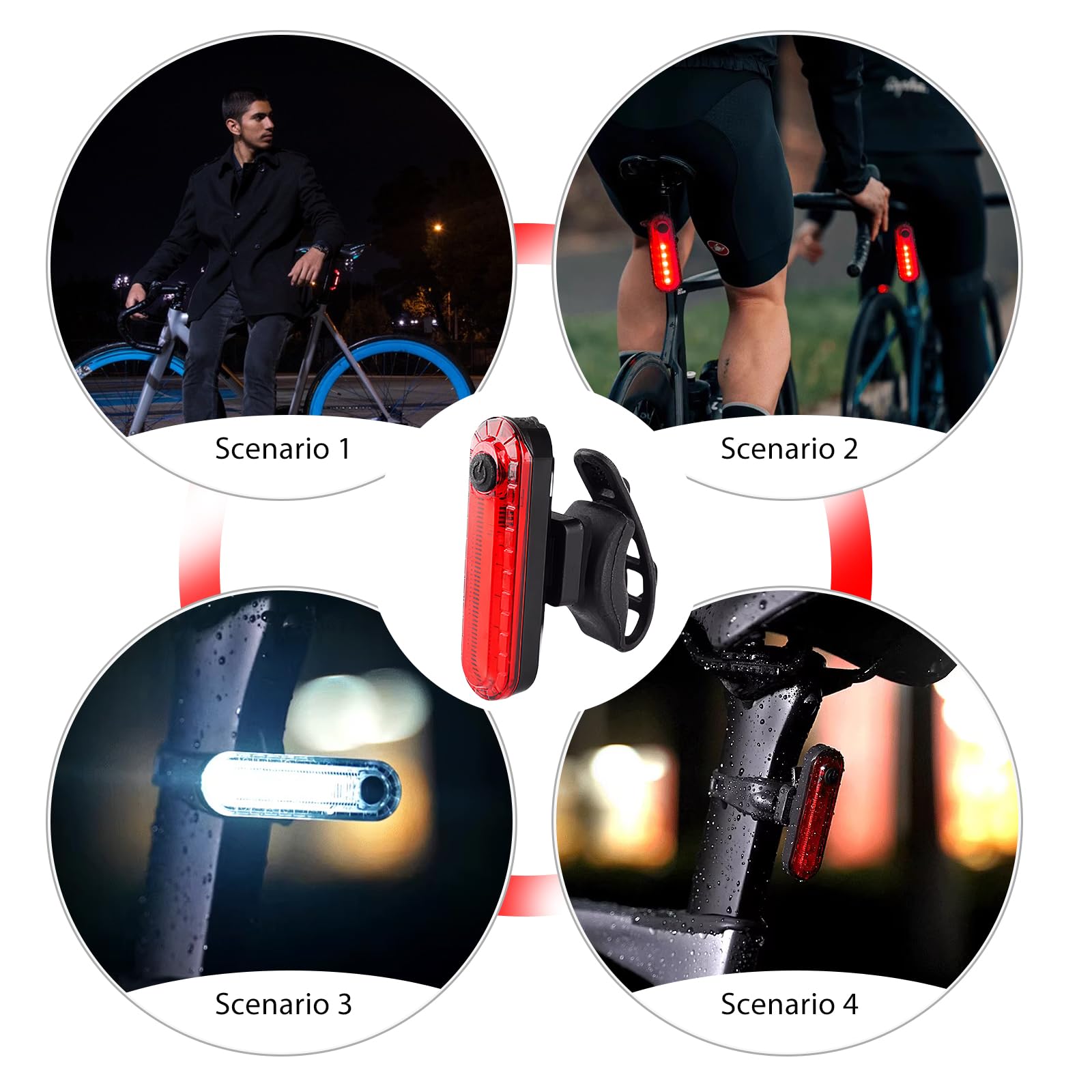 Vegena Luci Di Navigazione Per Barche,9 Pezzi Luce Di Navigazione Per Barche,Luci Di Navigazione A LED Per Imbarcazioni,Luci Di Navigazione Marine Per Barche,Ponte,Kayak,Yacht