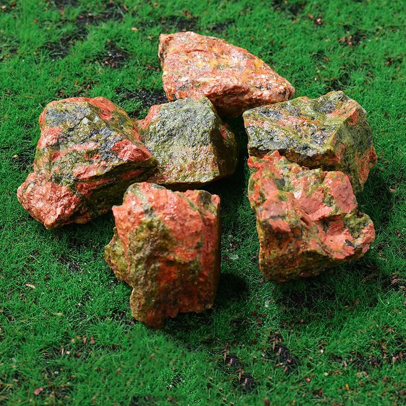Minerales en bruto LTRAJUYNH de 1000g para pulido de gemas, colección y rituales
