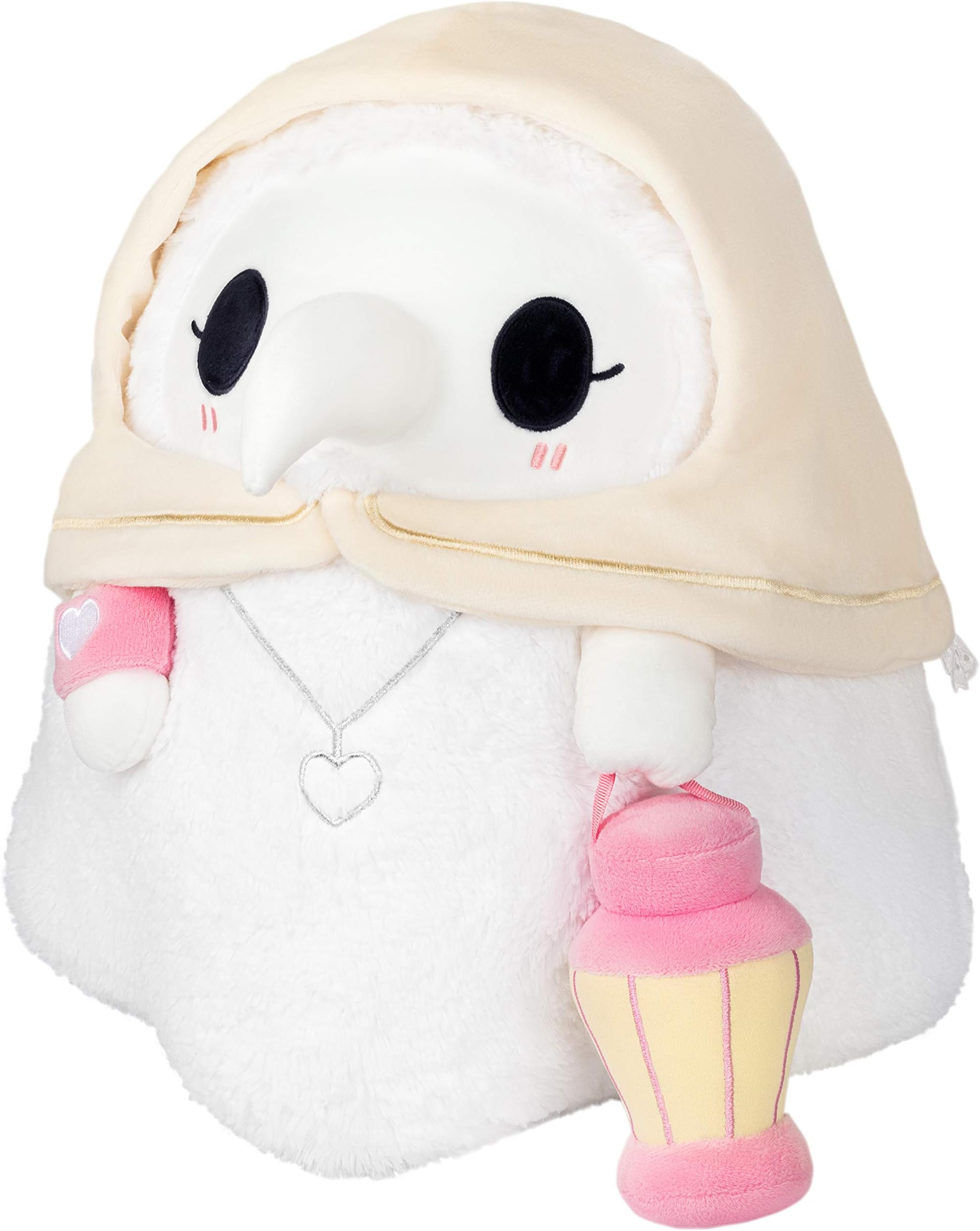 Squishable - Plague Nurse - The Mysterious Doctor Plague Collection - 15 in - Soft Toy Collectible Stuffed Animal - Glow in The Dark