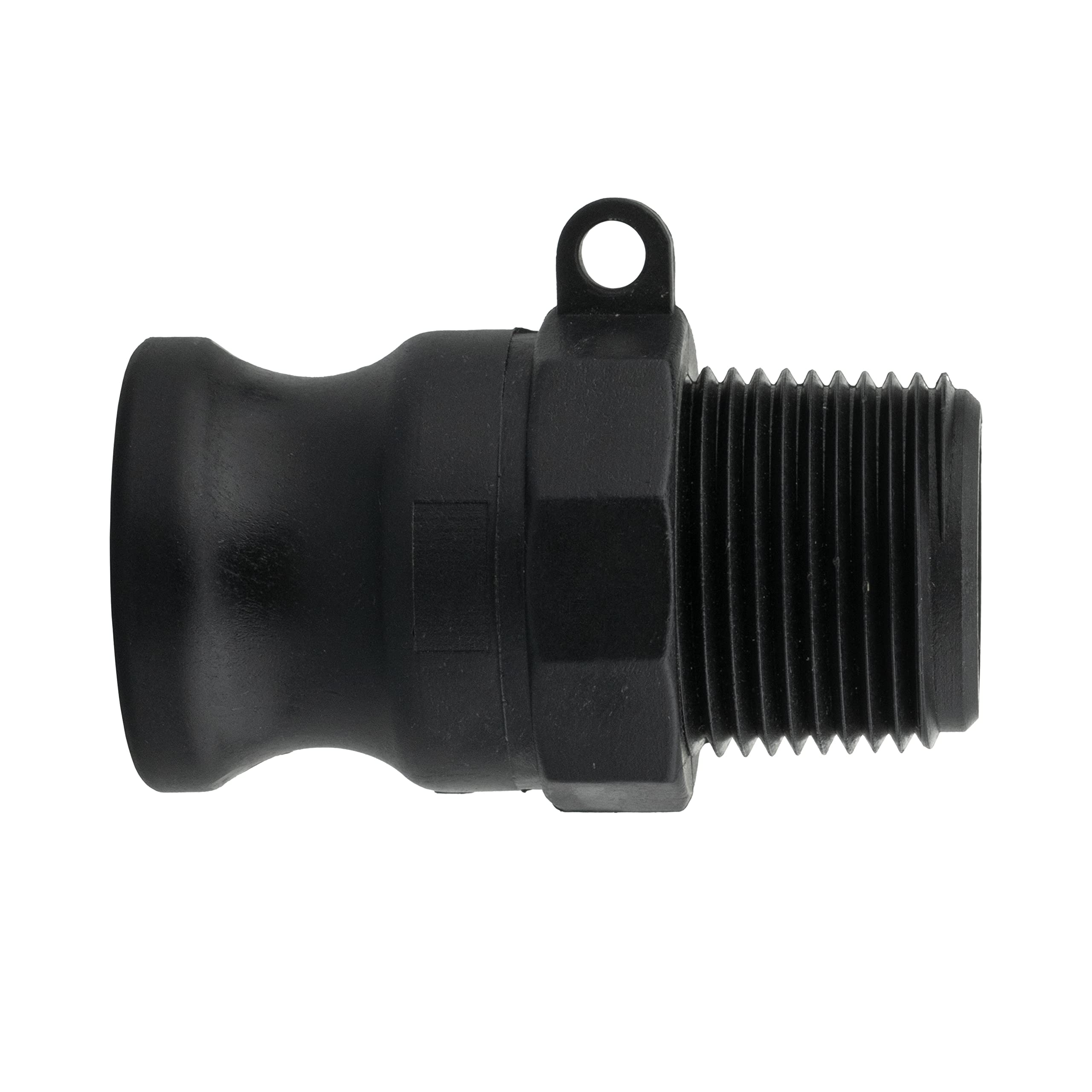 Cost Wise Men's Black Camlock Layflat Hose Fittings/Connectors Type F Camlock- Bsp Thread,Ideal For Discharge/Dirty Water Pump (1.25" Bsp - 1.25" Camlock)