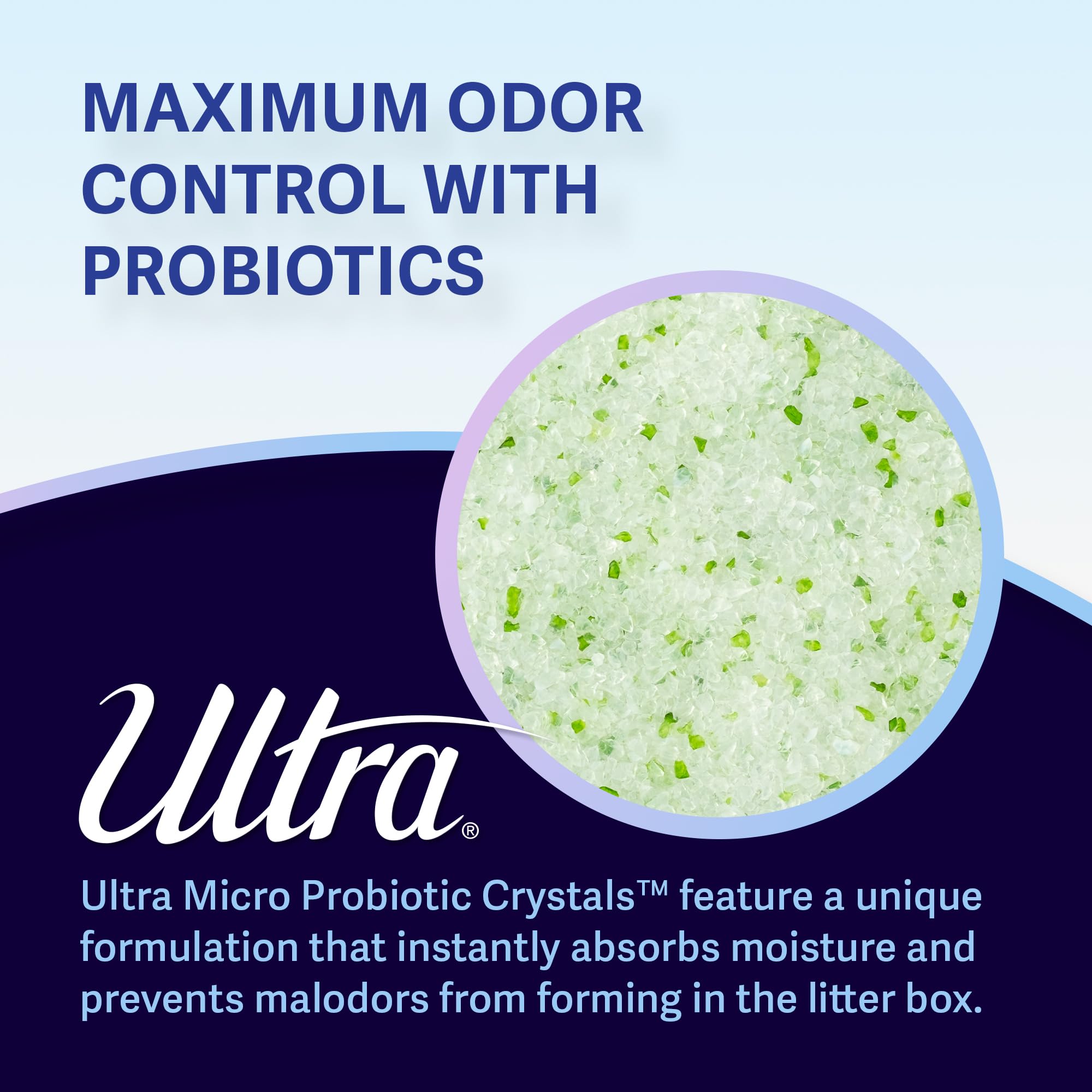 Ultra Arena para Gatos con microcristales probióticos, 5 Libras