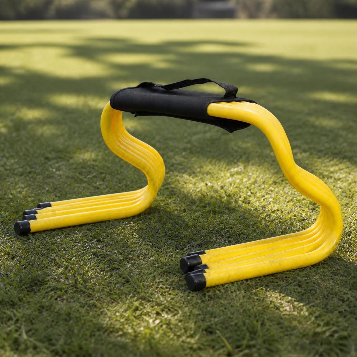 Homyl Agilitätstraining Geräte Fußball, Aus robustem und Stoff - Schnelligkeit - Sporttraining - für Koordination - für Sport - für, 23 cm Hürden (5 Stück) mit Tragegriff
