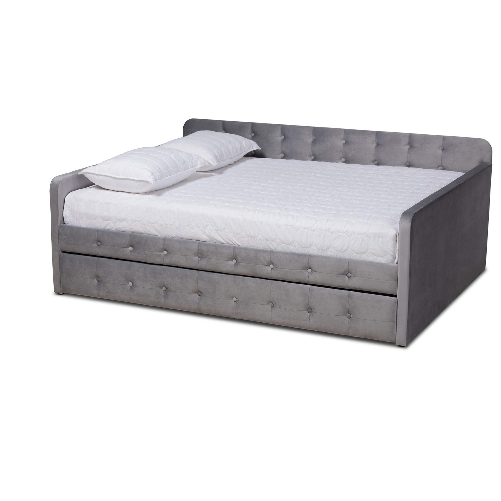 Baxton Studio Daybeds, Full, Grey