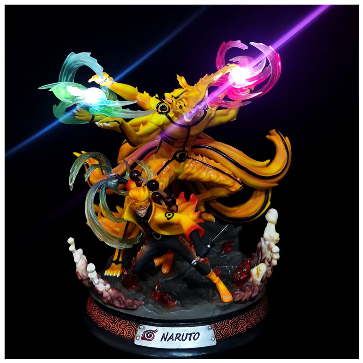 Buy Can Emit Light Naruto Uzumaki Anime Action Figure Six Path Sage