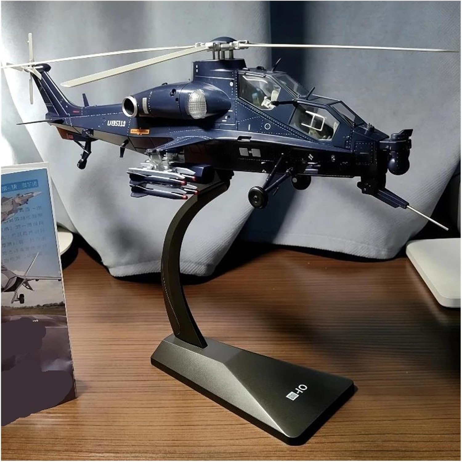 1: 48 for Z-10 Armed Helicopter Alloy Model Collection of Armed Combat Aircraft Ornaments Scale Metal Airplane