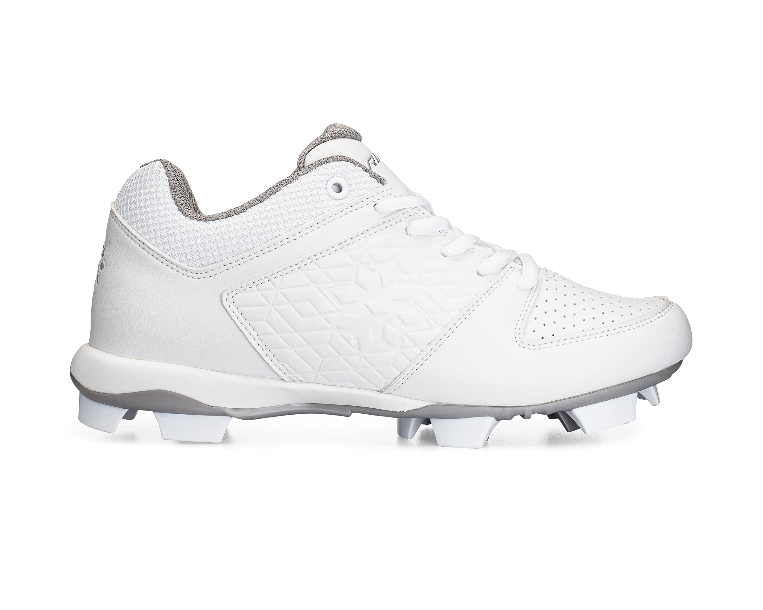 RIP-IT | Women's Diamond Softball Cleat | Size 7 | White