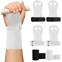 2Pairs Gymnastics Gloves for Girls, US Glove Gymnastics Grips for Gymnastics Bar Grips to Prevent Friction