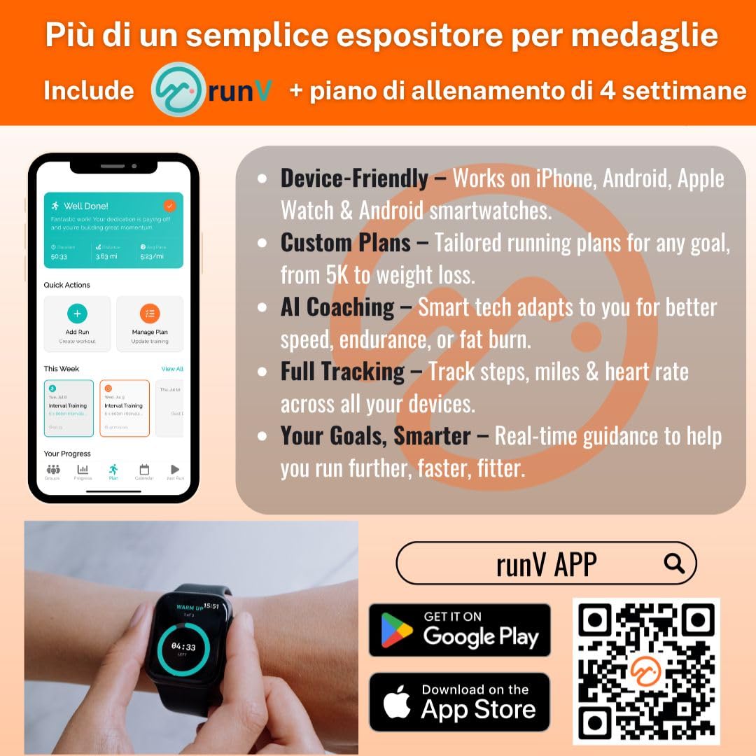 Espositore Medaglie Semplice e Doppio