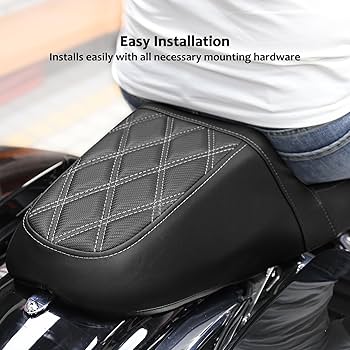 新品　SESSIONS AWESOME 147cm Amazon.com: DREAMIZER Motorcycle Driver Passenger Seat 2 Up