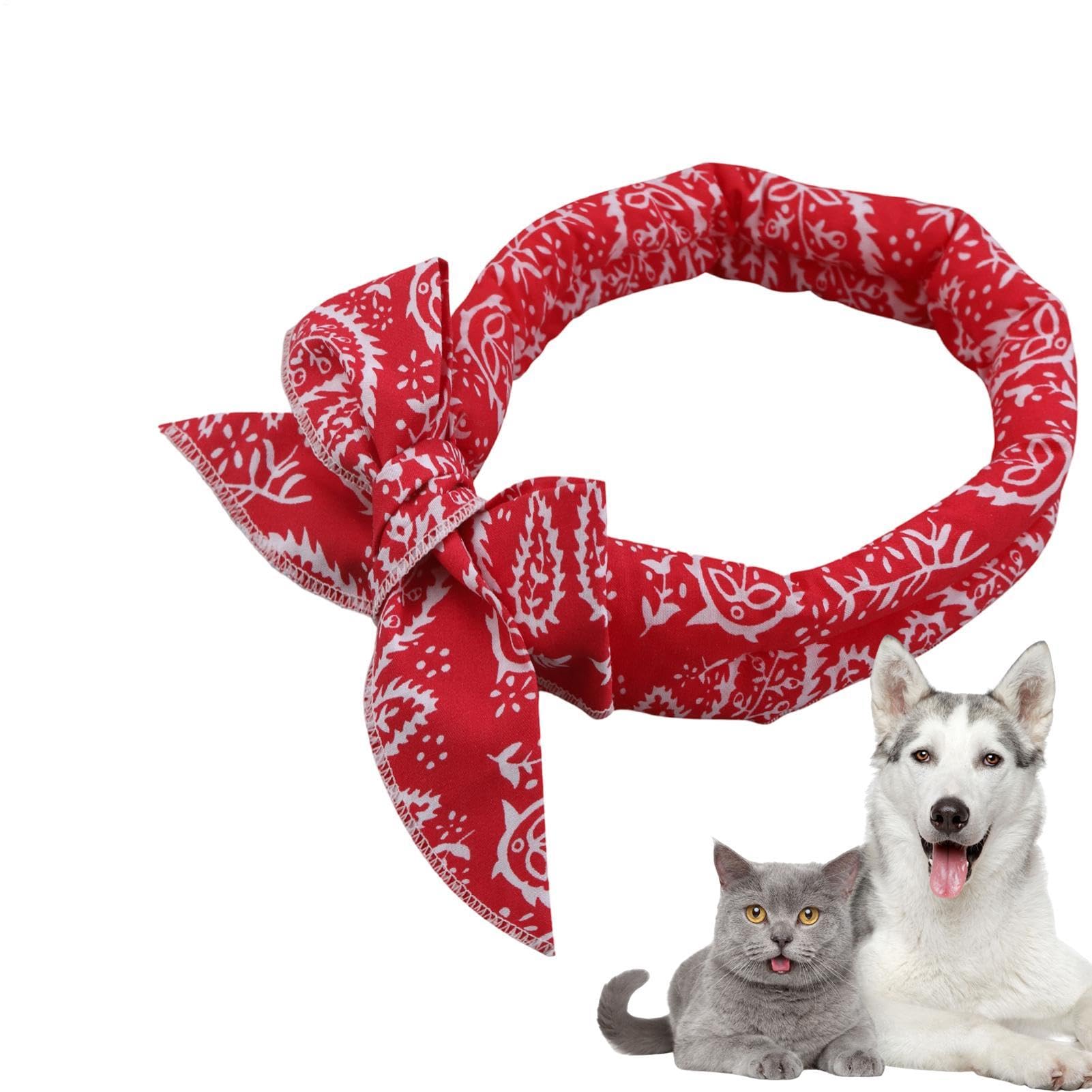 Cooling Bandana For Dogs – Instant Cooling Breathable Cloth, Ice Cold Scarf