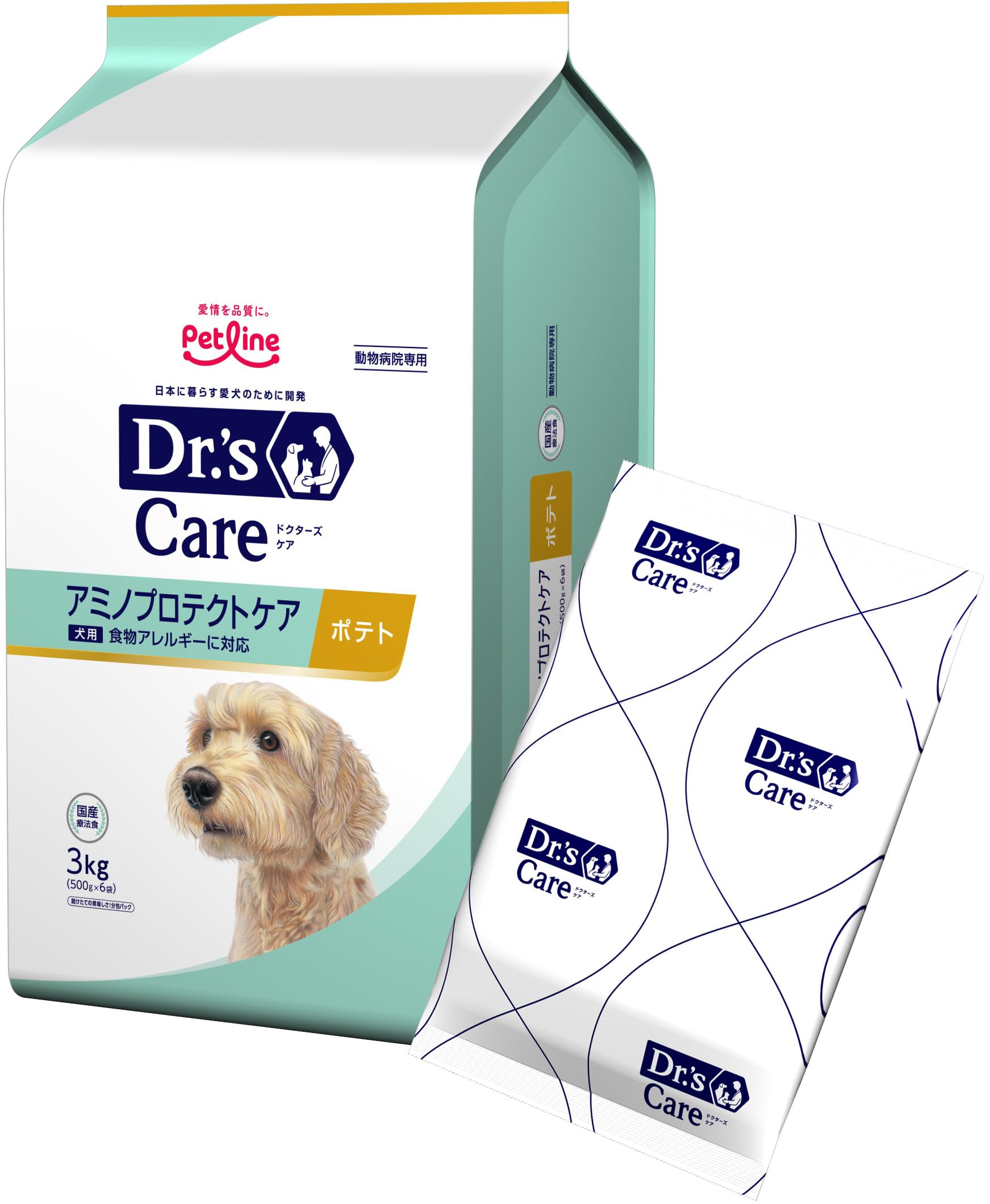 ドクターズケア　アミノプロテクトケア (ポテト)3kg(500g×6) Amazon.co.jp: Dr.'s Care（ドクターズケア）犬用 アミノプロテクト