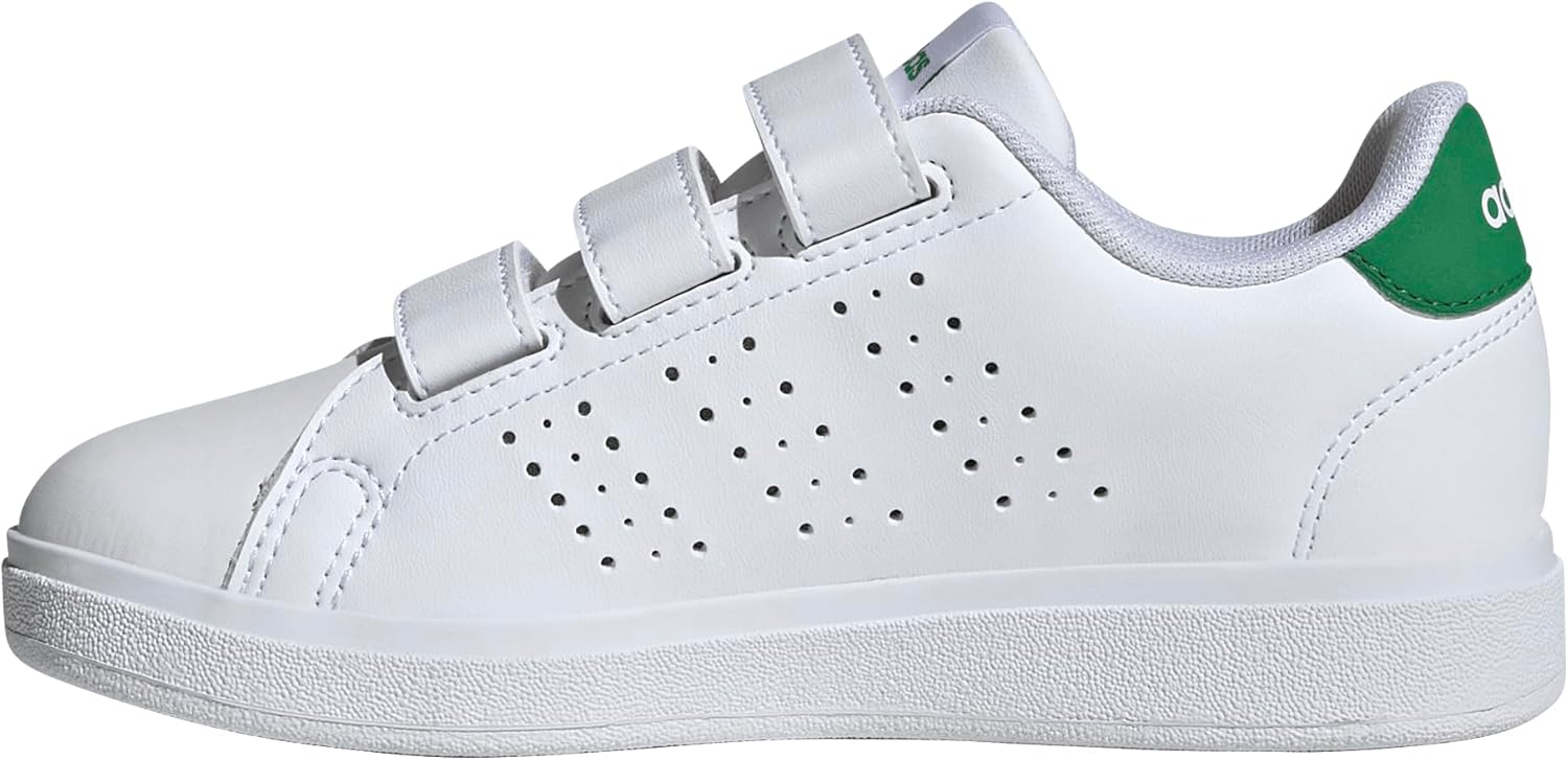 Adidas Unisex-Child Advantage Base 2.0 Hook & Loop Sneaker