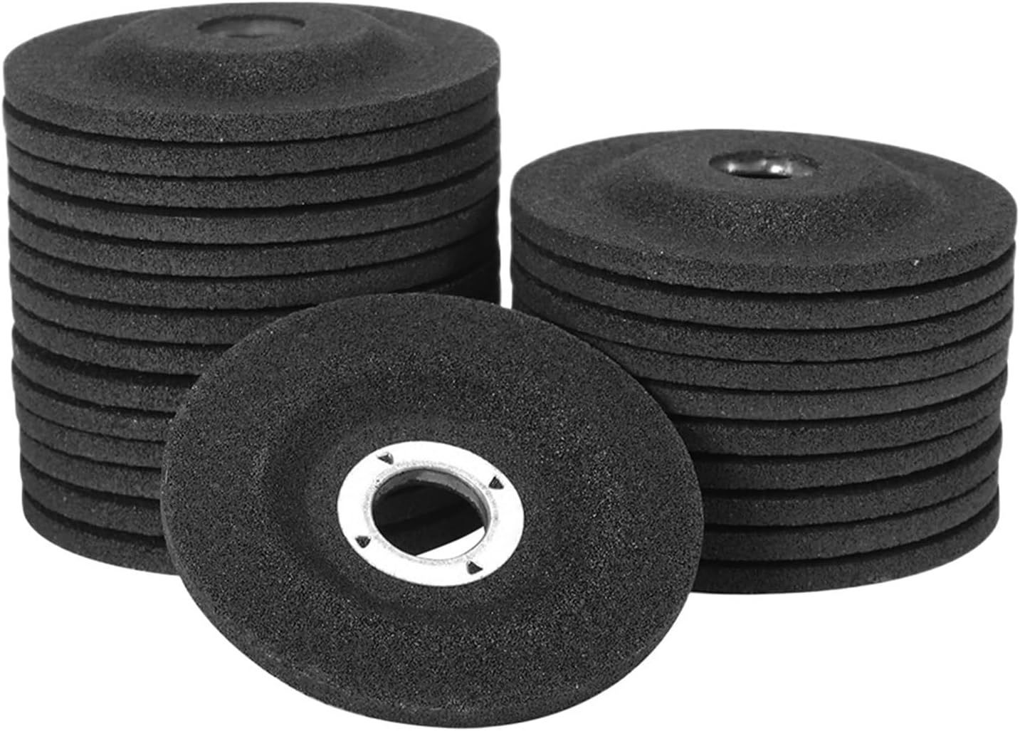 CAARLA Grinding Wheel Angle Grinder Polishing 2/5/10pcs 3'' Grinding Wheel Angle Grinder Cutting Disc Metal Polishing Wheel Angle Grinder Accessory Abrasive Aperture 10/16mm(16mm bore,2pcs)