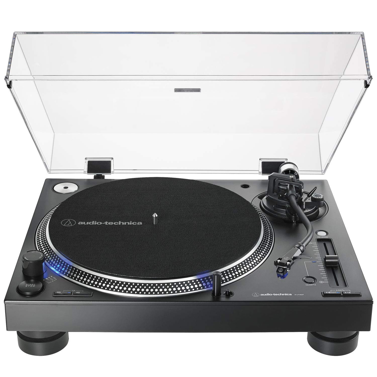 Audio Technica AT-LP140XP-BK Direct-Drive Professional Fully Manual DJ Turntable (Black) - Review, Price and Buying Guide