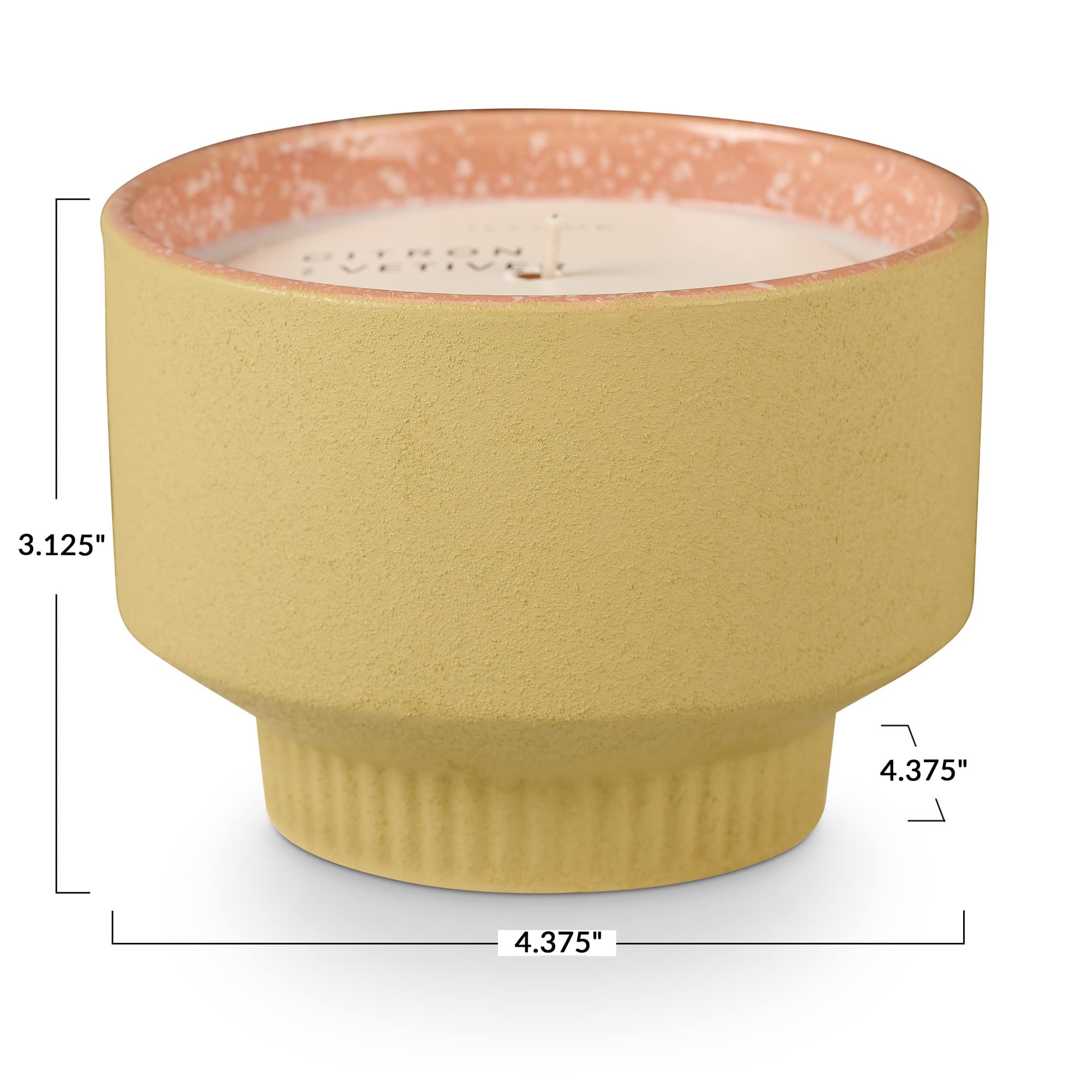 ILLUME Verde Ceramic Candle, Citron & Vetiver