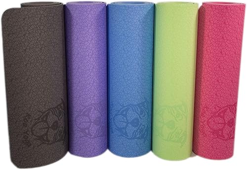 Miniatura 8 de Koa Yoga Mat Essential TPE, libre de látex, ecológico, no tóxico, antideslizante, tapete grueso de 0.236 x 0.079 x 0.315 in y una donación a