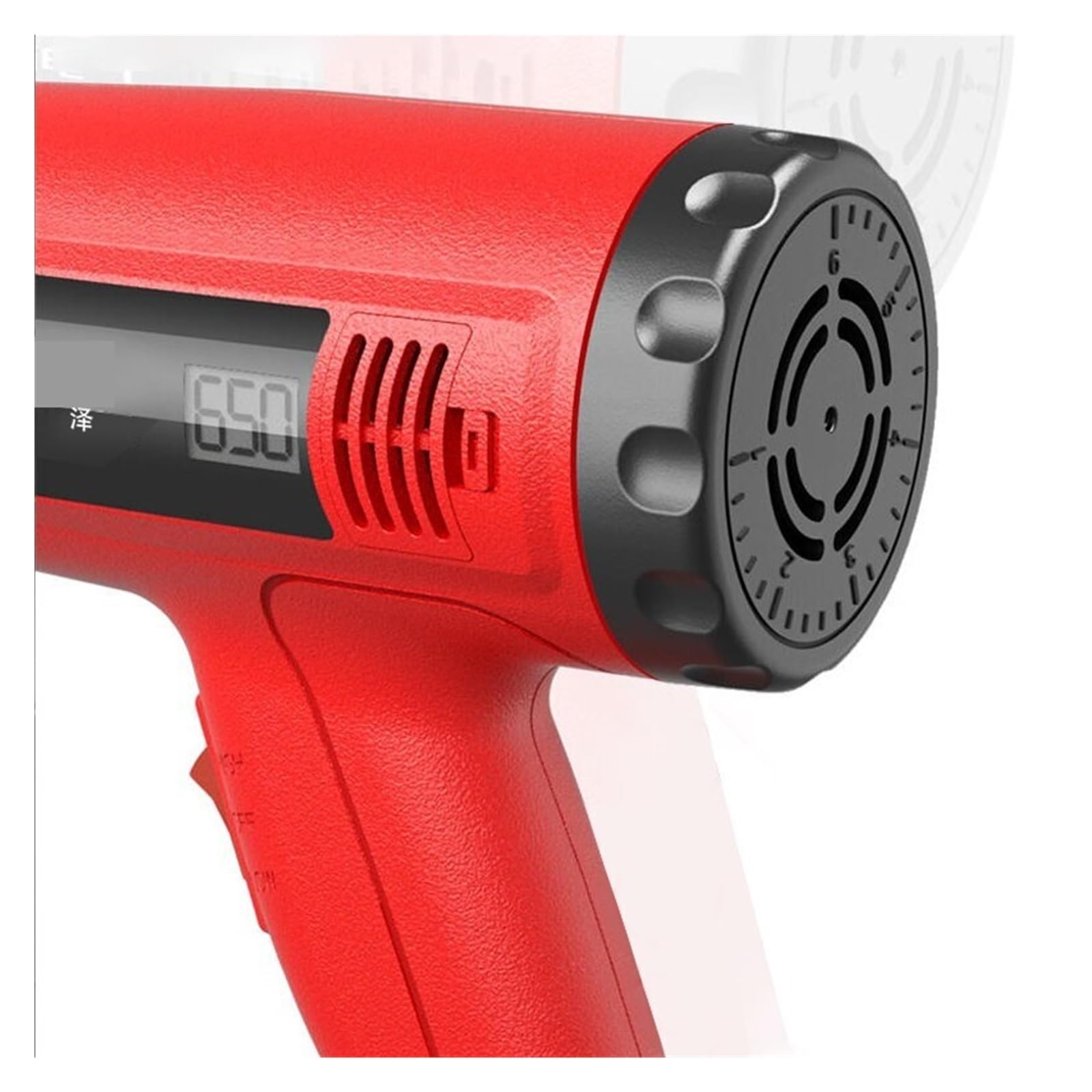 Opalarka 2000W Elektryczna Opalarka Przemysłowa Dmuchawa Gorącego Powietrza Pistolet Do Pieczenia Specjalna Rurka Z Folii Termokurczliwej Elektryczny Pistolet Grzewczy Do obkurczania PCV, rękodzieła,