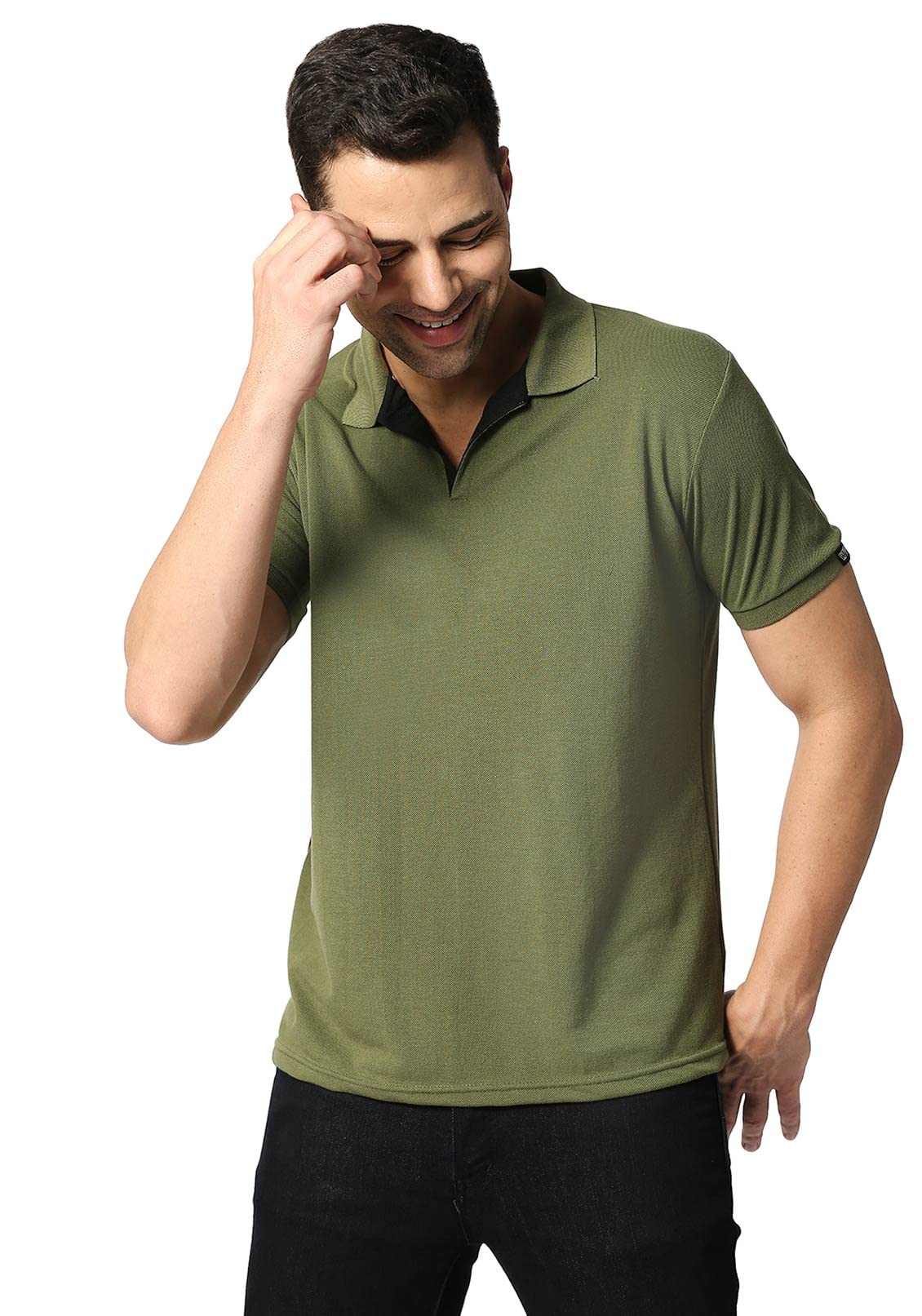 Wear Your OpinionSolid Cotton Rich Polo T Shirt | Collar Tshirts | Half Sleeves | Plain-Regular Fit (Available in Plus Size)