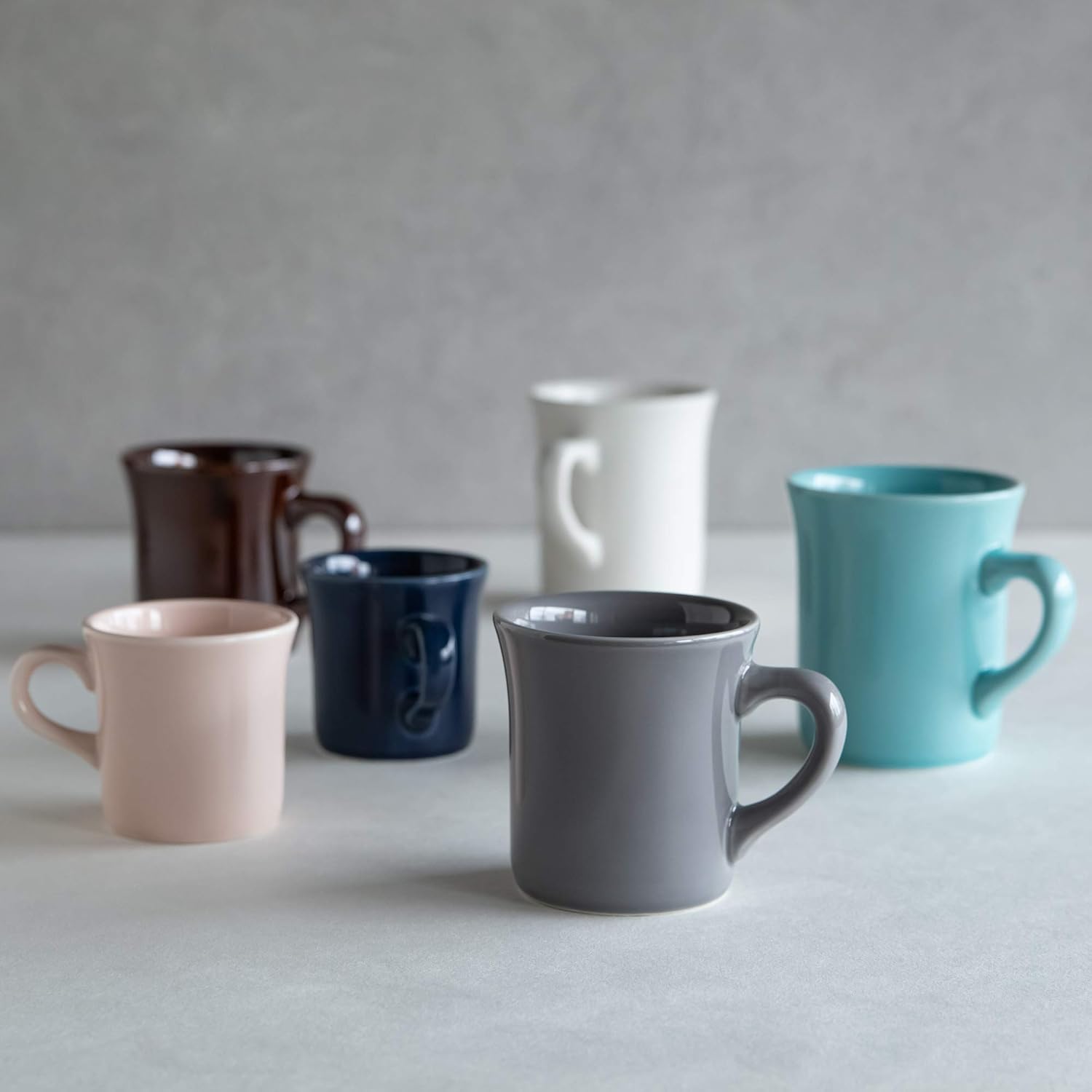 TAMAKI T-893364 Mug, Cozy Brown, Diameter 4.6 x Depth 3.4 x Height 3.6 inches (11.7 x 8.7 x 9.2 cm), 10.1 fl oz (300 ml), Microwave and Dishwasher Safe, Made in Japan