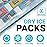 Nice Packs Reusable Dry Ice Packs for Coolers, Lunch Boxes & Frozen Food - Flexible and Long Lasting (20 Single Cell Sheets)