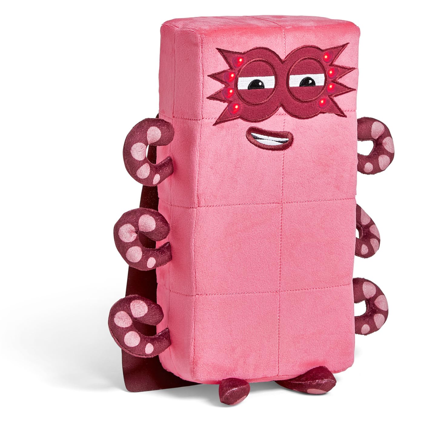 Learning Resources Numberblocks Sing-Along Superhero Octoblock, Interaktywna Pluszowa Cyfra, Wielokolorowe HM96940-UK