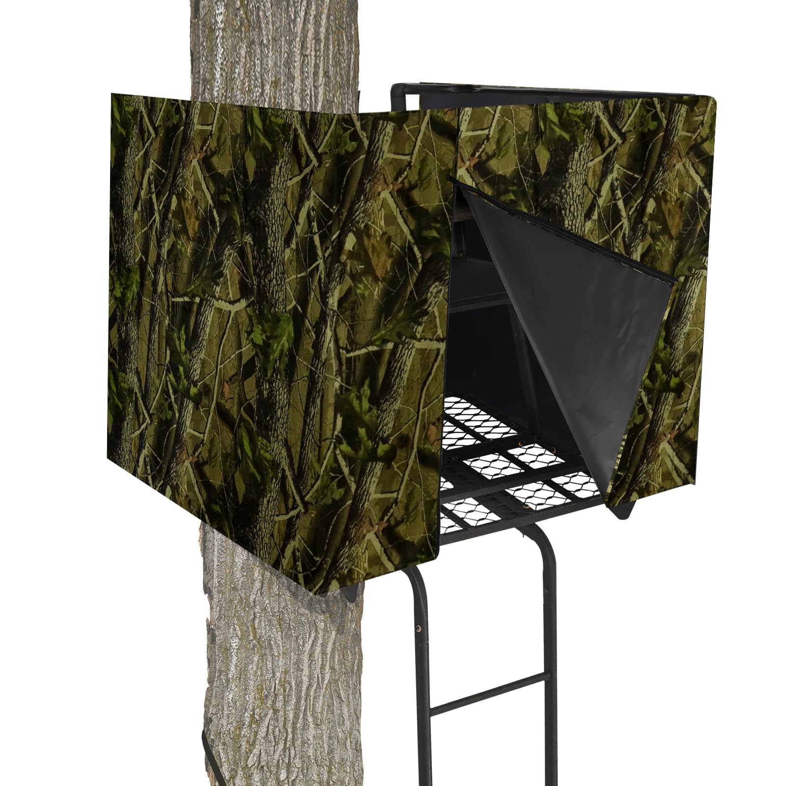 Buy GJL Deer Hunting Tree Stand Blind Cover, Universal Camo Tree Stand