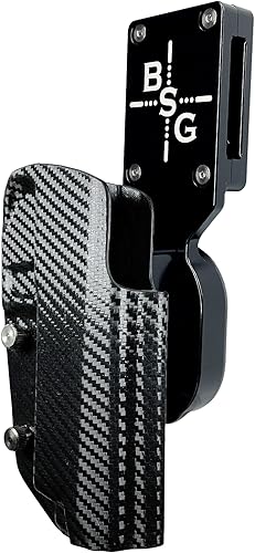 Black Scorpion Outdoor Gear Funda de competición profesional resistente OWB Kydex compatible con CZ P-10 C 3Gun IPSC USPSA aprobado