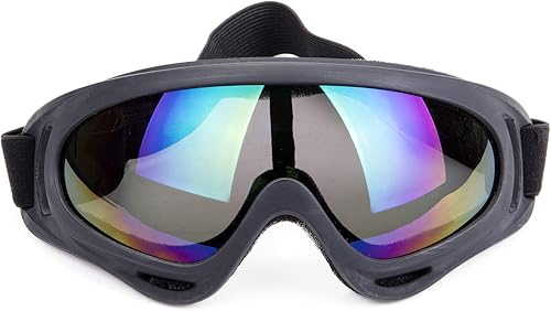 FOCUSSEXY Gafas de esquí, snowboard, motocross, con protección UV, resistentes al viento, para hombres y mujeres