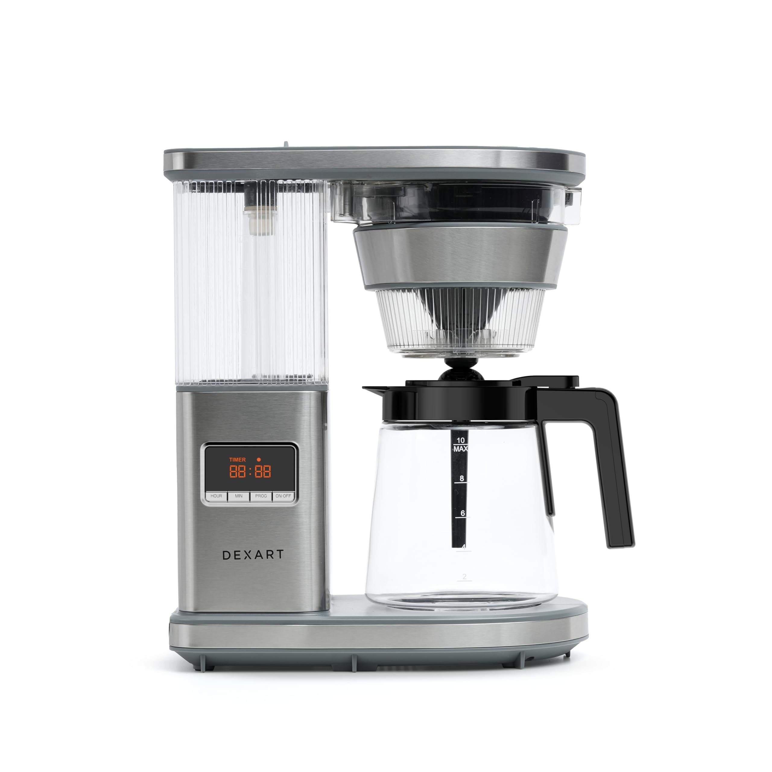 MD-5201T BrewMaster High Temperature Filtre Kahve Makinesi, Gri