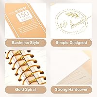 Vista 12 de Yoment Small Spiral Notebook,300 Pages Hardcover Spiral Notebooks,5.5”x 7.5”College Ruled Notebook,A5 Spiral Bound Journal,Hard Cover Notebooks for