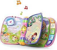 Vista 2 de VTech Musical Rhymes Book Online Exclusive, color rosa
