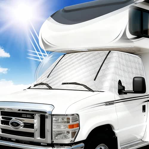 RV Windshield Window Snow Cover for Class C Ford E450