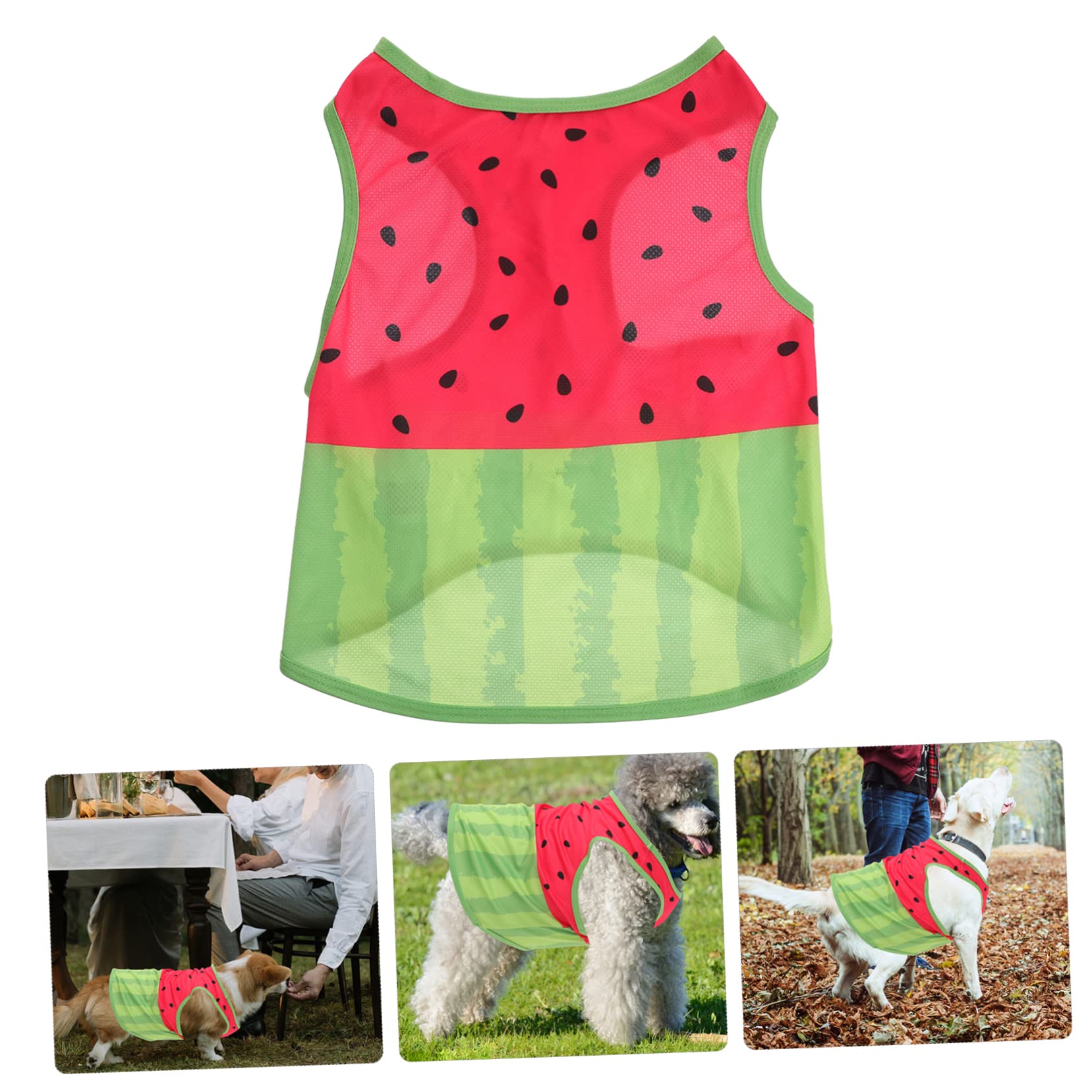 Gilet Rafraîchissant pour Chien Respirant Taille L en Soie