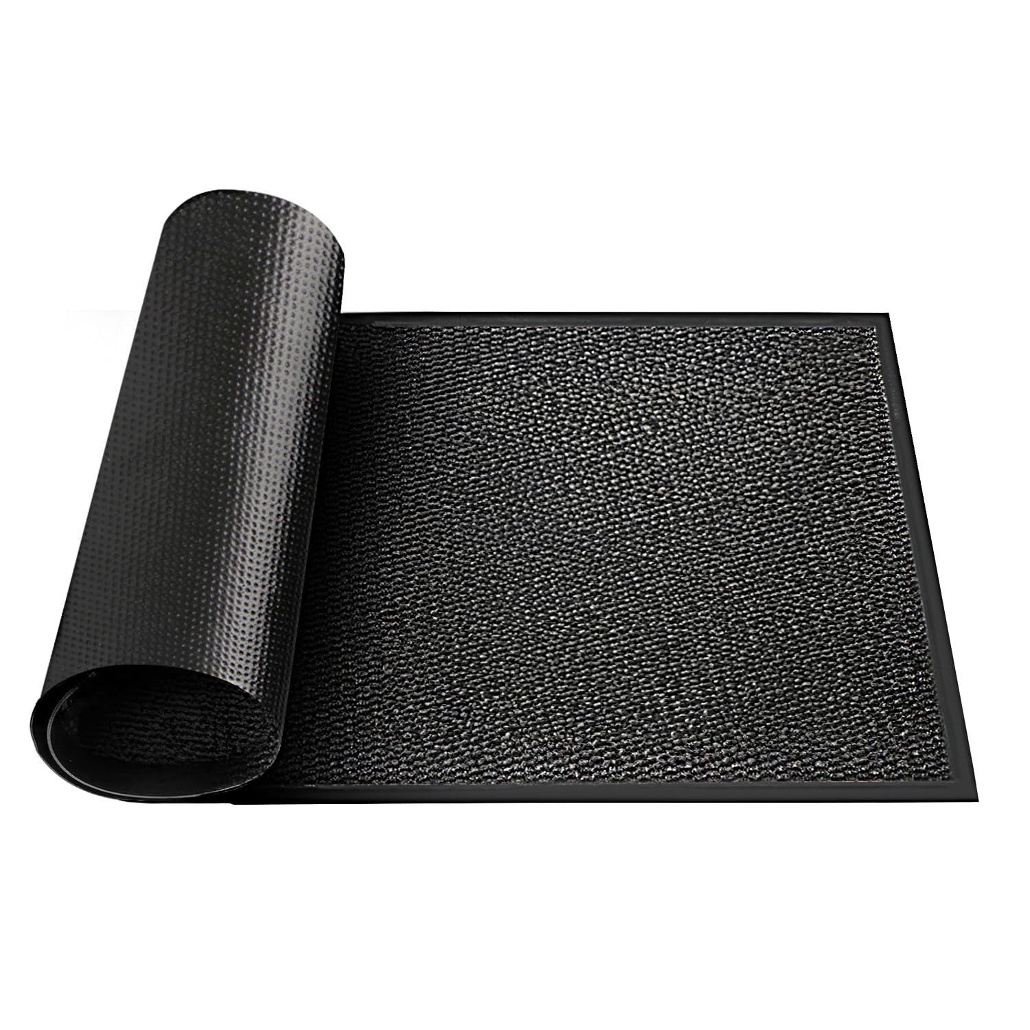 Keplin Felpudo Absorbente de Suciedad y Agua, Parte Trasera Antideslizante, fácil de Limpiar, Duradero y Lavable, Parte Inferior de PVC y Fibra de Polipropileno, Uso en Interiores y Exteriores,