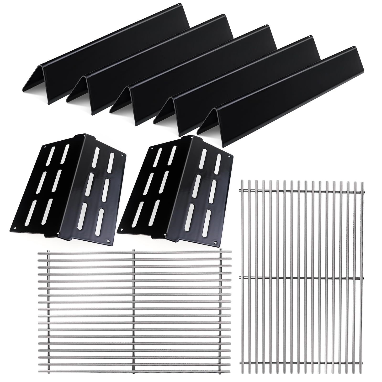 Htanch SPR332 Grillrost-Erweiterung Für Primo Oval XL - Edelstahl, Vergrößert Kochfläche Auf 180 Cm²