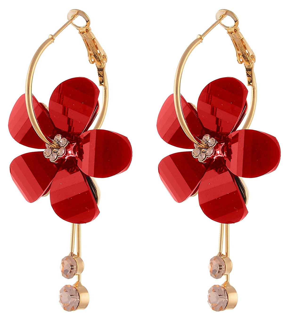YouBella Jewellery Earings Gold Plated Floral Earrings for Girls and Women - Review, Price and Buying Guide
