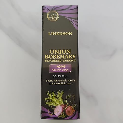 Miniatura 9 de Spray 3 en 1 para el crecimiento del cabello con romero, cebolla y semillas negras - Controla la pérdida y promueve el crecimiento