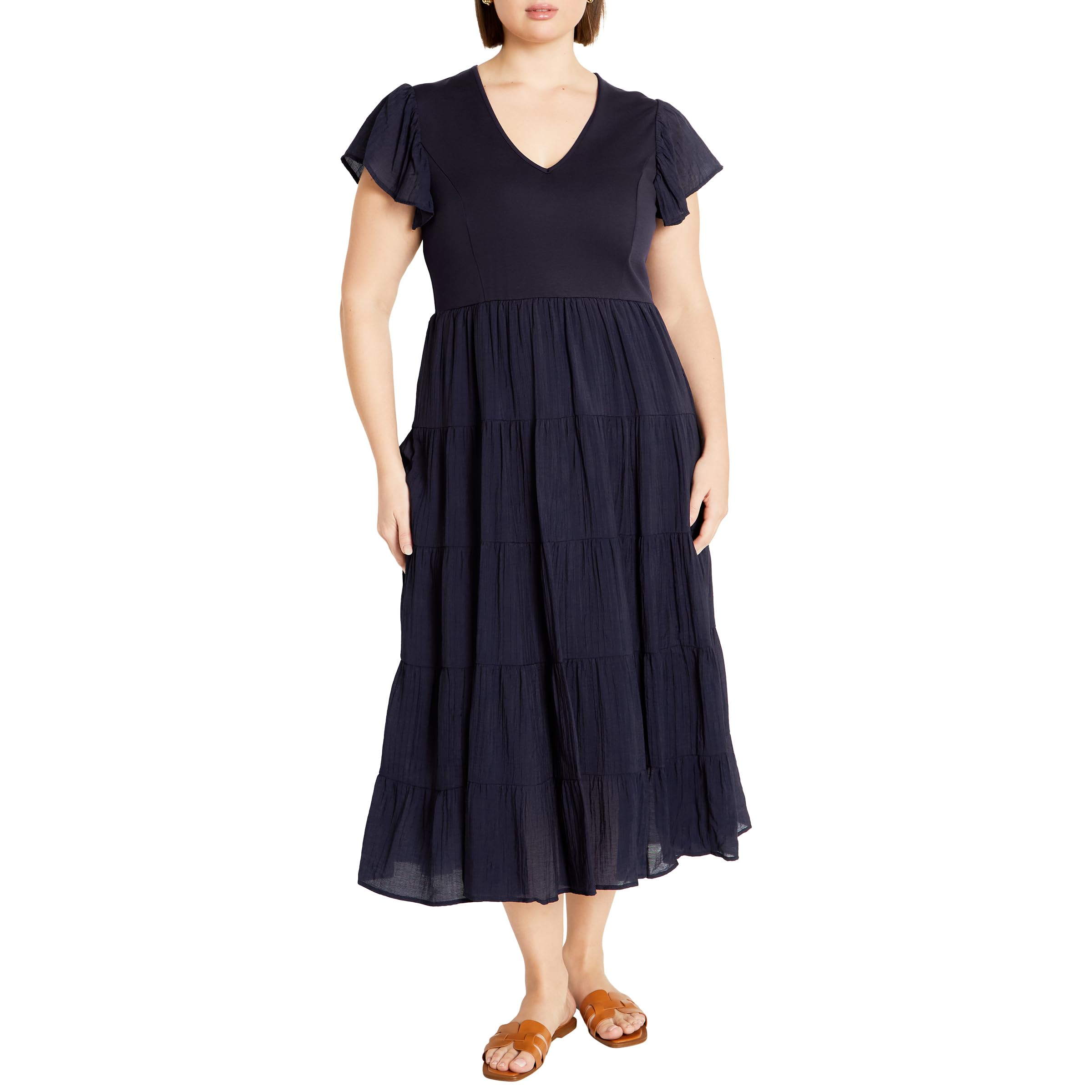 City Chic Women's Apparel Women's Plus Size Marli Dress
