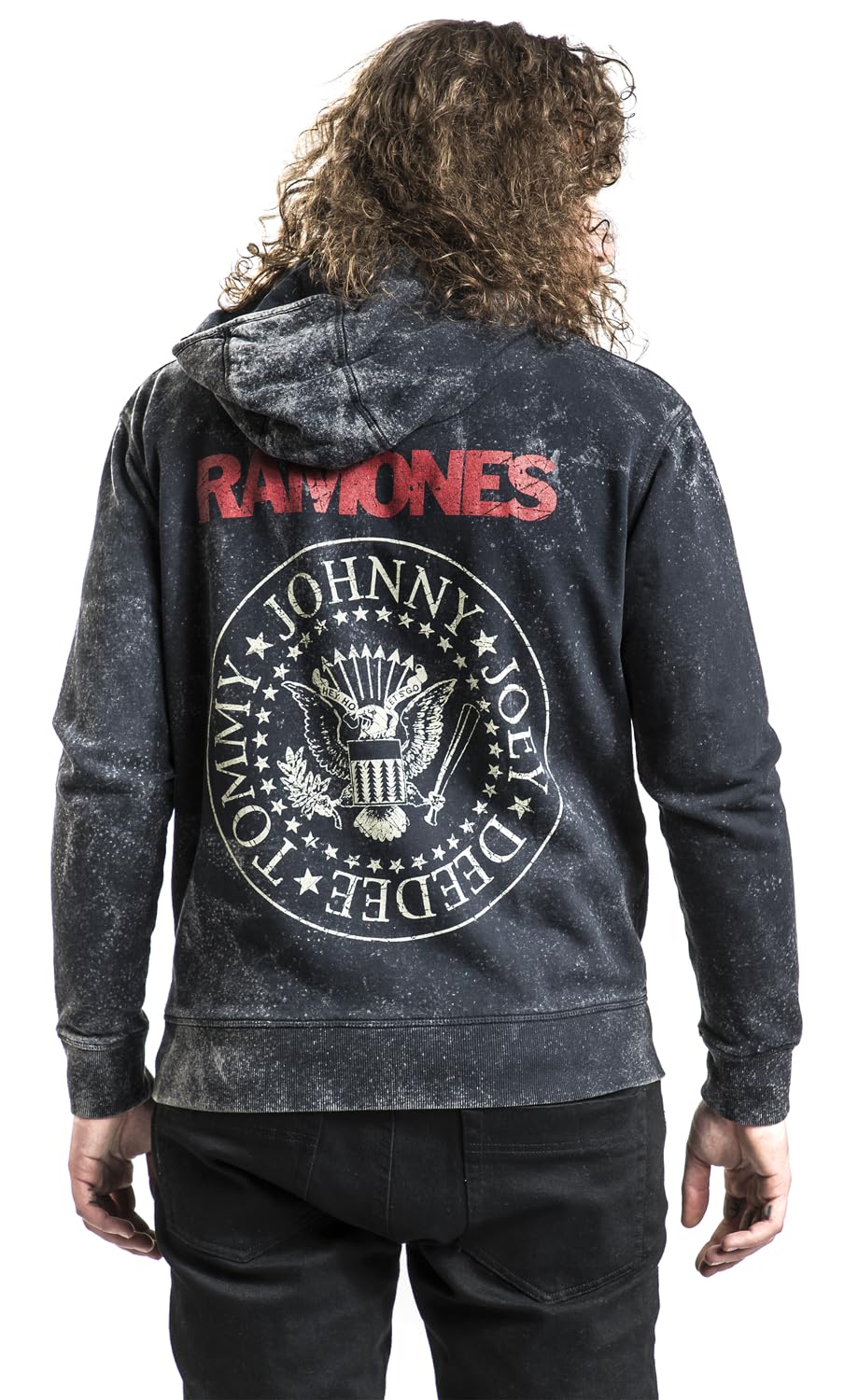 Ramones Crest Männer Kapuzenjacke schwarz Band-Merch, Bands