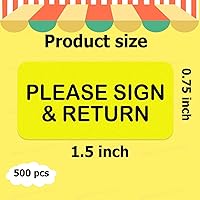 Vista 2 de 500 etiquetas de alerta e instrucciones de 1 x 2 pulgadas, etiquetas de alerta e instrucciones, gráficos médicos, calcomanías de tabla de pacientes