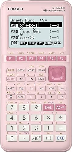Miniatura 1 de Casio FX-9750GIII Calculadora gráfica rosa fx-9750GIII-PK