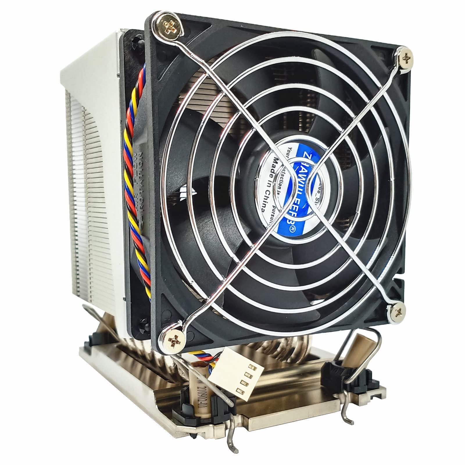 ZHAWULEEFB Replacement CPU Cooler Fan for Intel LGA4189 4U M96 Heat Sink