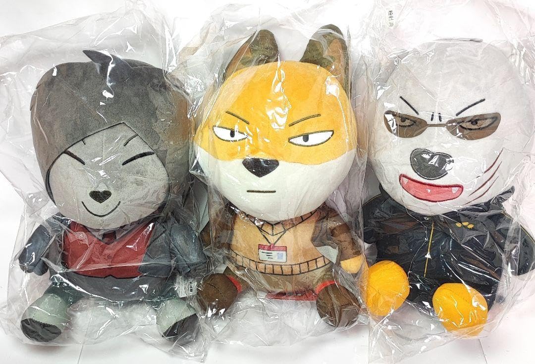 Amazon.co.jp: オッドタクシーBIGぬいぐるみ3種類セット ヤノ