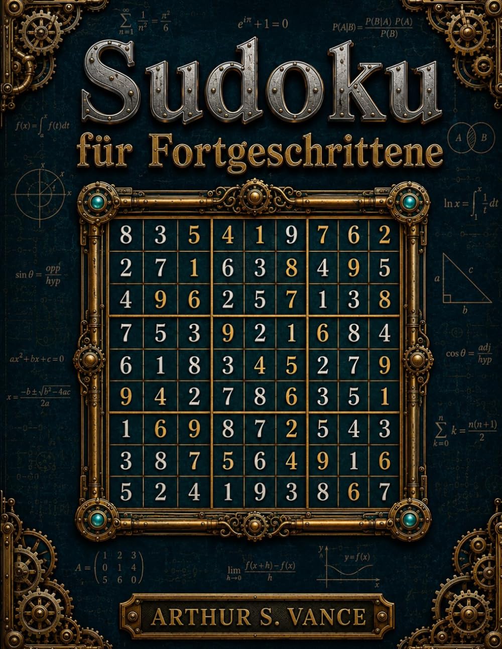 Sudoku für Fortgeschrittene: 100 anspruchsvolle Rätsel mit vollständigen Lösungen – Mehr Denken, weniger Vorgaben