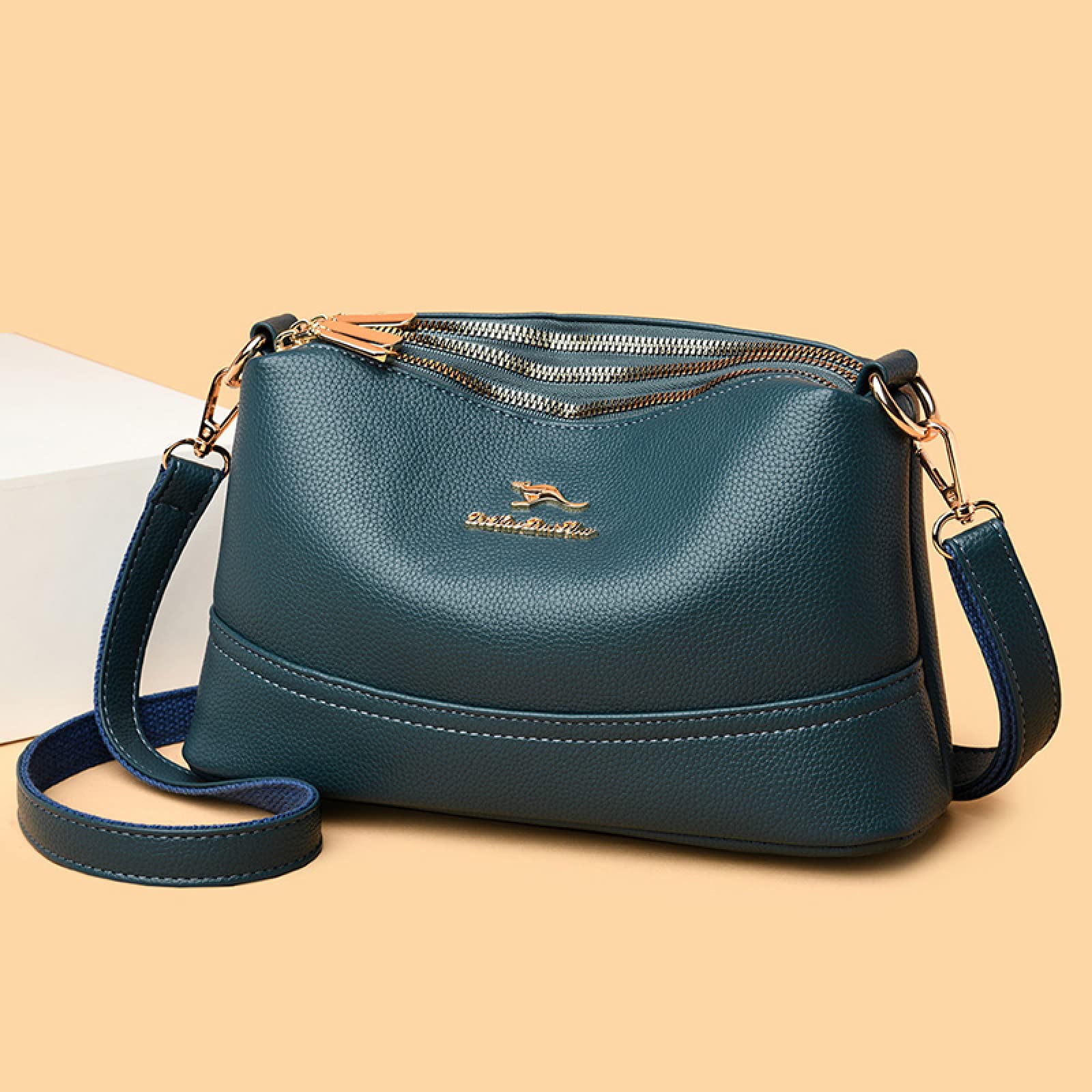Bolsos de mensajero para mujer, bolsos de cuero, bolsos de lujo, bolsos de mensajero de hombro de diseñador para mujer, 2022