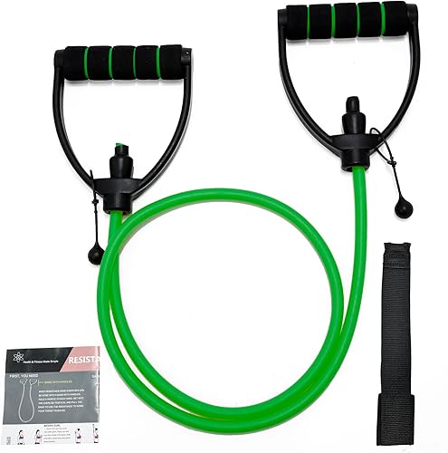 Resistance Bands with Handles, Exercise Resistance Bands, Workout Bands with Door Anchors, Adjustable Length, for Resistance Training, Physical