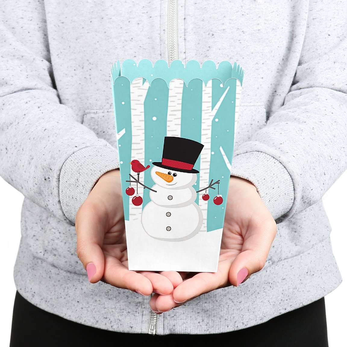 amazon-com-big-dot-of-happiness-let-it-snow-snowman-holiday-and-christmas-favor-popcorn-treat-boxes-set-of-12-home-kitchen for Free Printable Snowman Popcorn Wrapper Amazon.com: Big Dot of Happiness Let It Snow - Snowman - Holiday and Christmas Favor Popcorn Treat Boxes - Set of 12 : Home & Kitchen for Free Printable Snowman Popcorn Wrapper