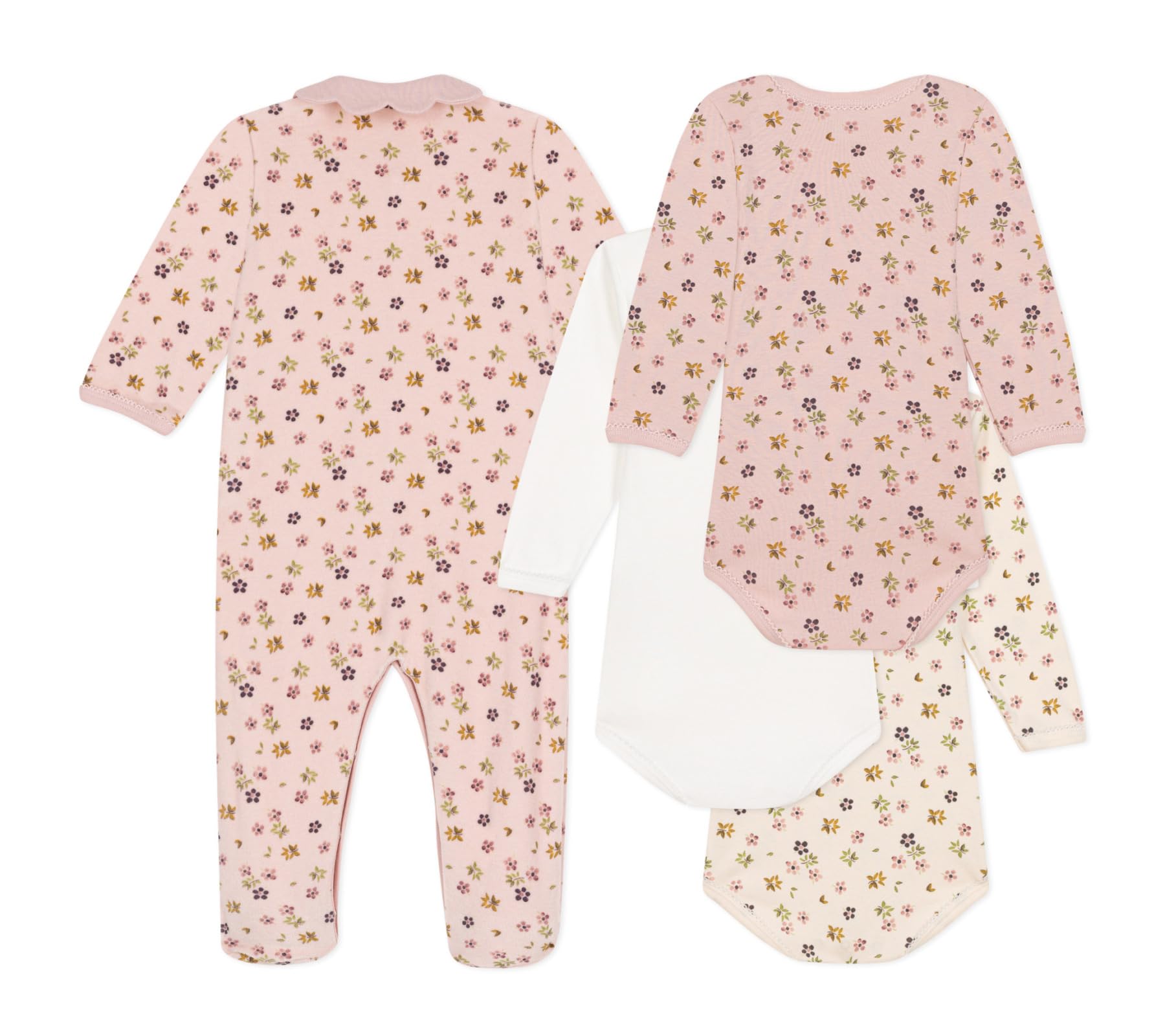 Petit Bateau Duerme Bien y 3 bodis para Bebés