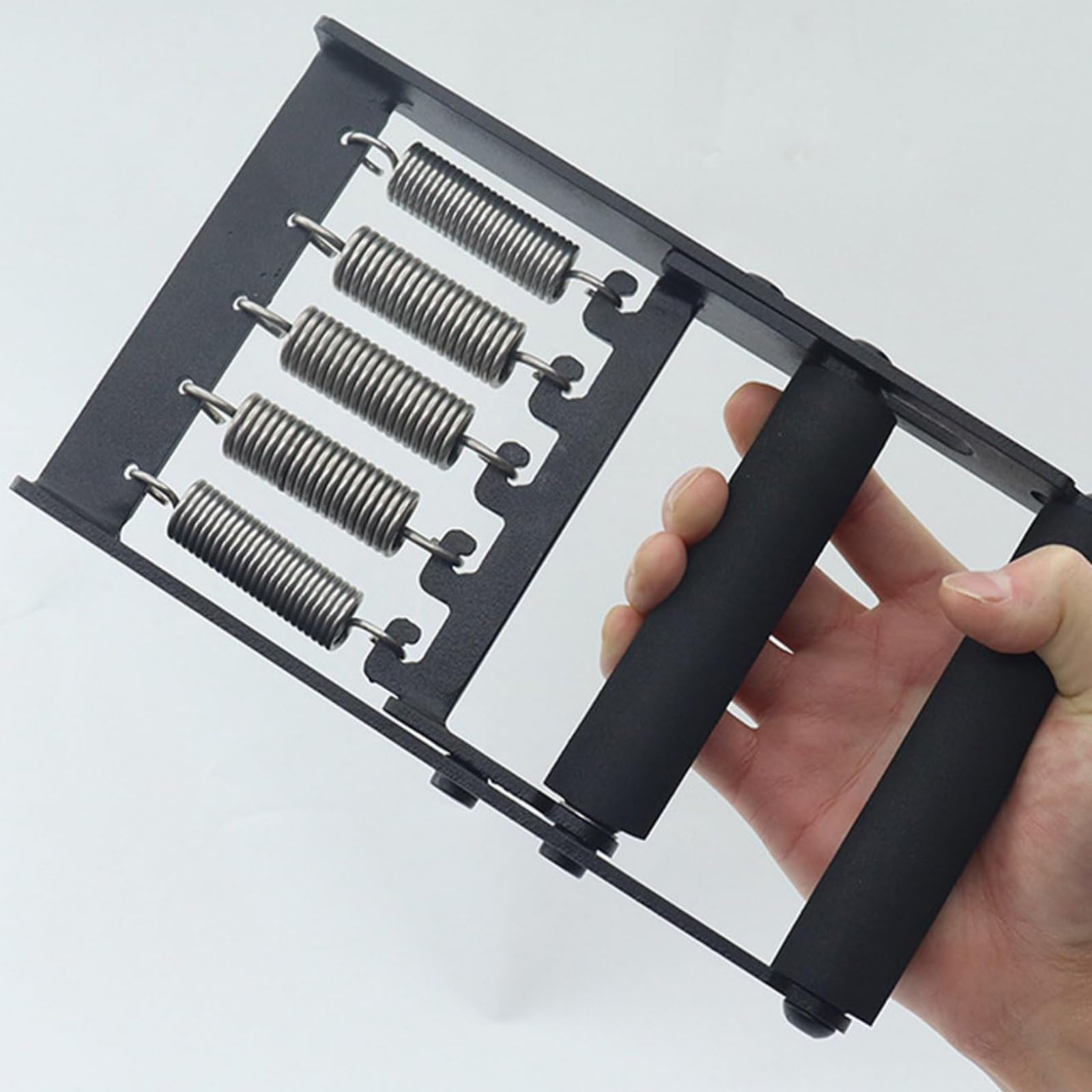 Verstellbarer Handtrainer Handgriff Fingertrainer Unterarmtrainer mit Metallrahmen Und Komfortabler Griffauflage für Muskelaufbau Klettersport Zuhause